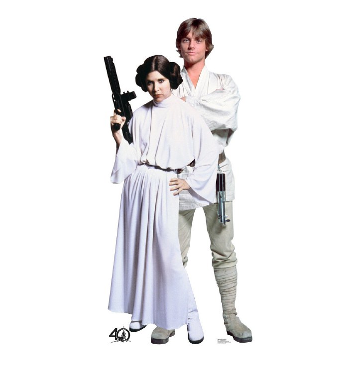 Luke &amp; Leia Classic Star Wars