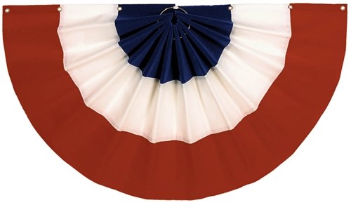 Patriotic Bunting 12x24
