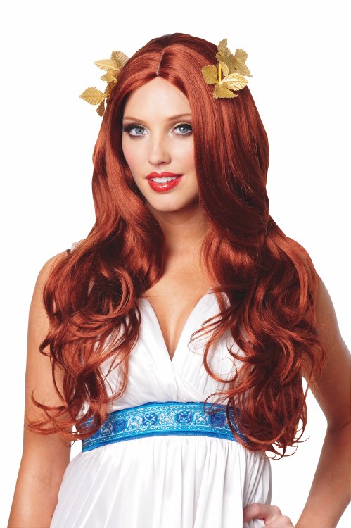 Wig Goddess Natural Red
