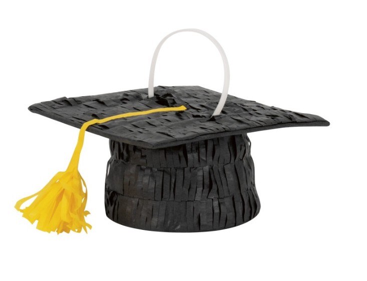 Grad Cap Mini Pinata