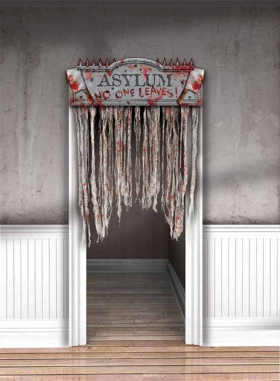 Chop Shop Bloody Door Curtain