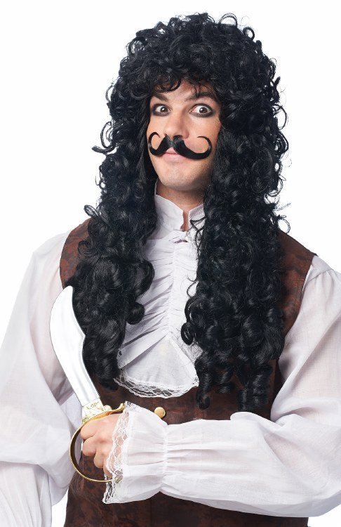 Wig Captain Hook