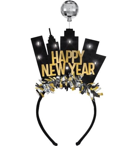 NYE L/U Ball Drop Headband