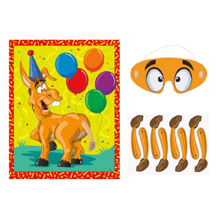 Pin the Tail on the Donkey Gam