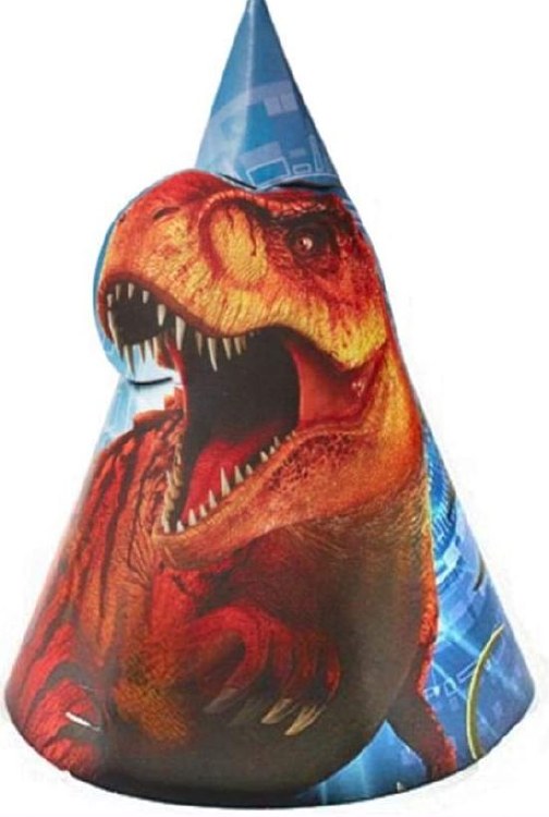 Jurassic World Cone Hats 8ct