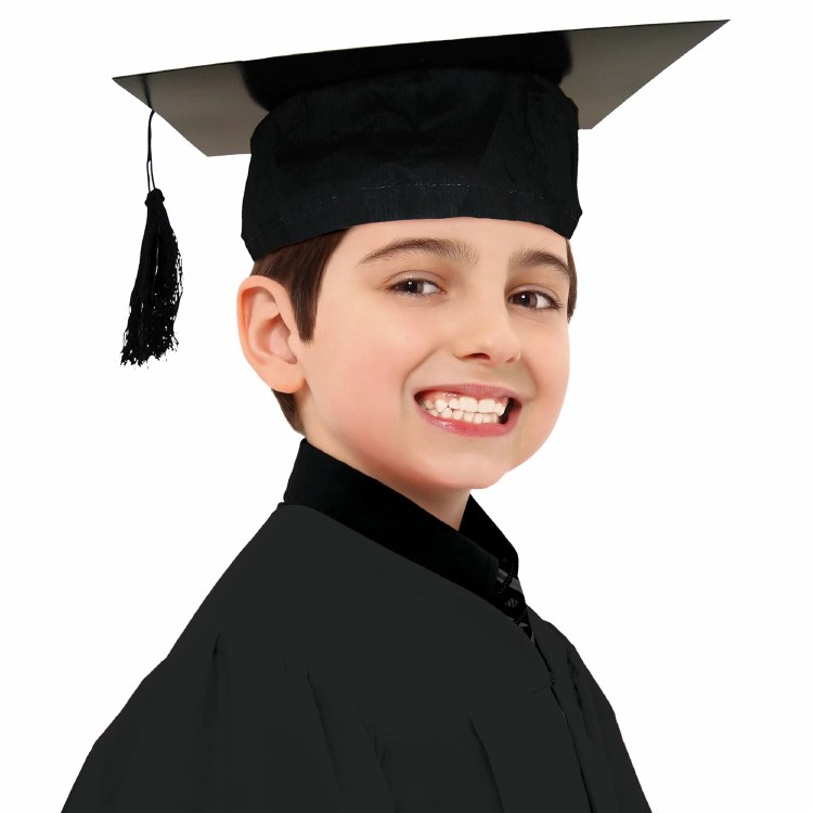 Black Grad Autograph Cap