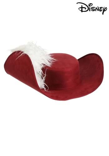 Hat Captain Hook Red/Feather - Champion Party Supply