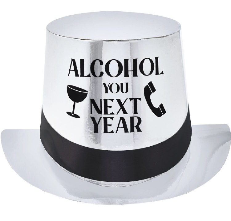 Top Hat NYE Alcohol You Next