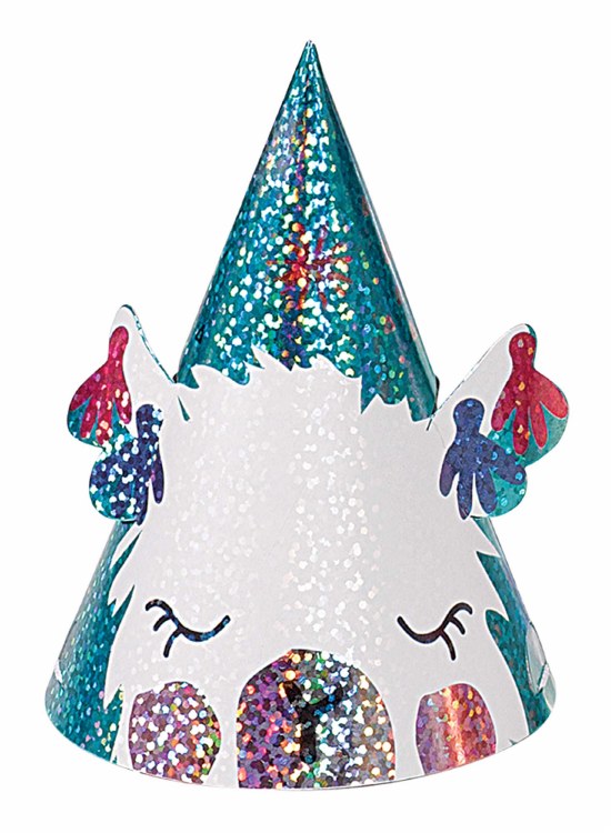 Llama Fun Party Hats Mini
