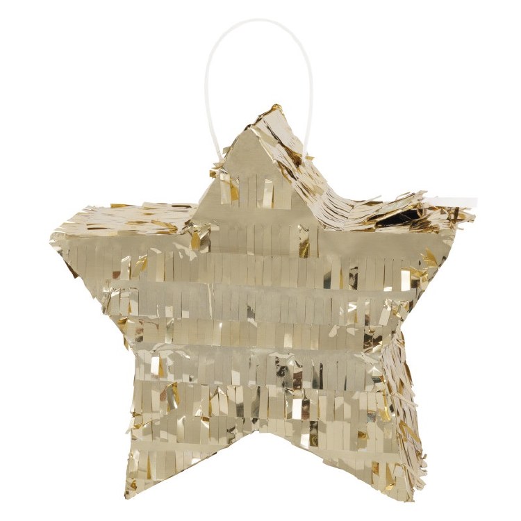 Mini Gold Star Pinata