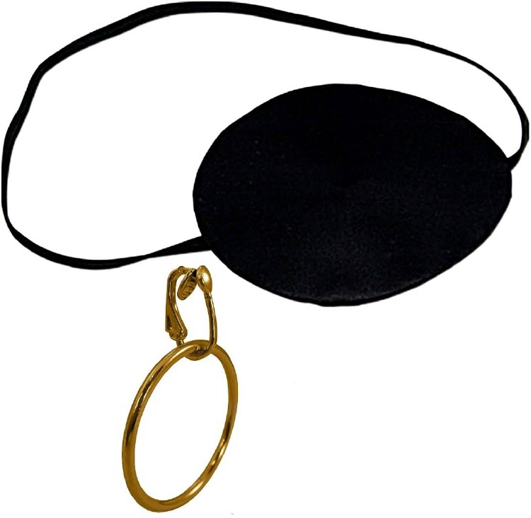 Pirate Patch And Earring