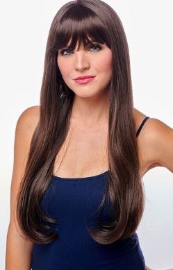 Wig DLX Choc Berry Brown Long