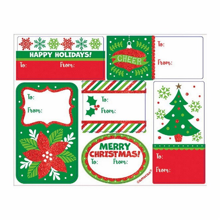 Gift Tags Holiday Asst