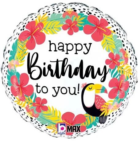 MYLR HB Tropical Toucan 18"