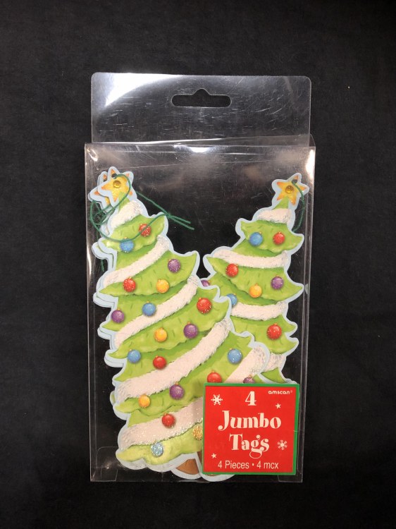 Gift Tag Jumbo Holiday Whimsy