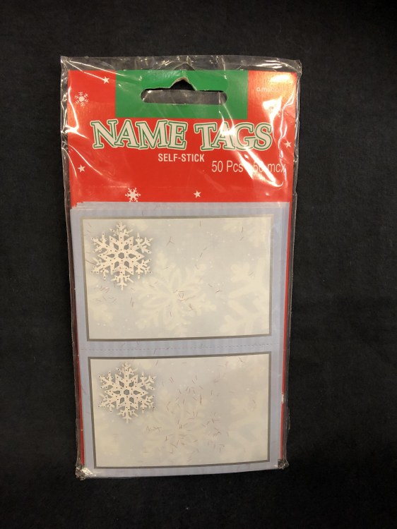 Holiday Shimmer Tags