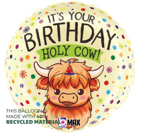 MYLR Cow Highland HB 18"