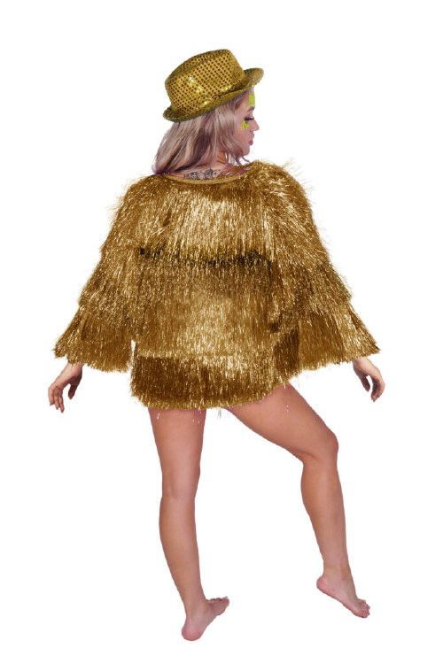 Jacket Tassel Gold Adult Lg