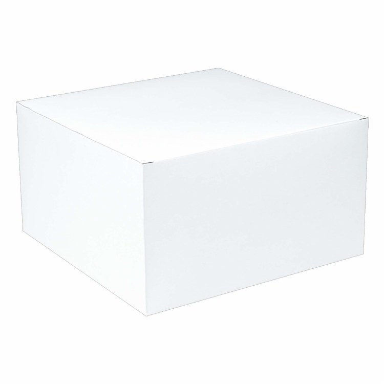 Gift Box White 9x9x5