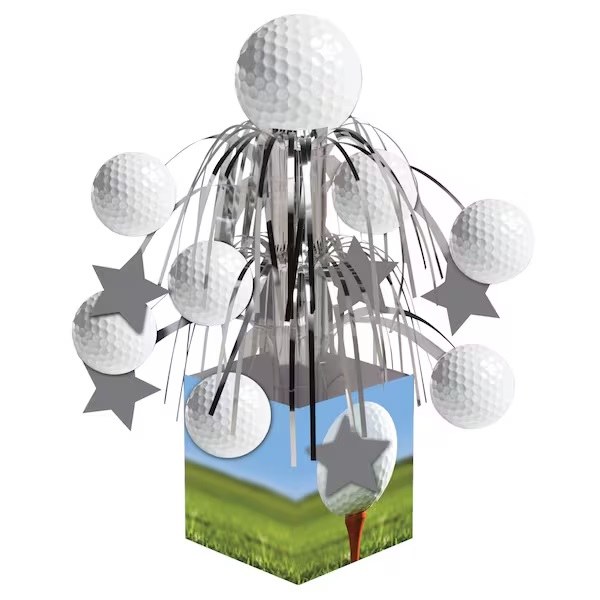 Sports Fan Golf Centerpiece