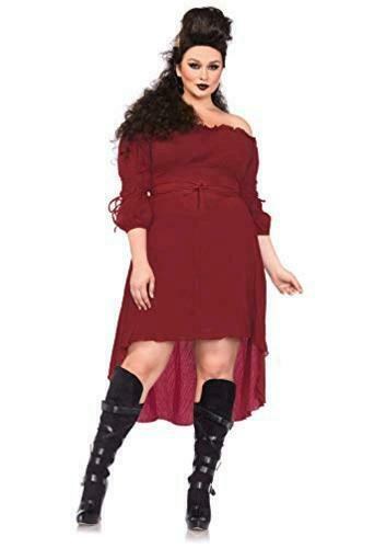 Peasant Dress Rust M/L
