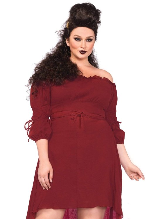 Peasant Dress Rust 3X/4X