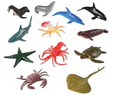 Mini Sea Animals 12pk