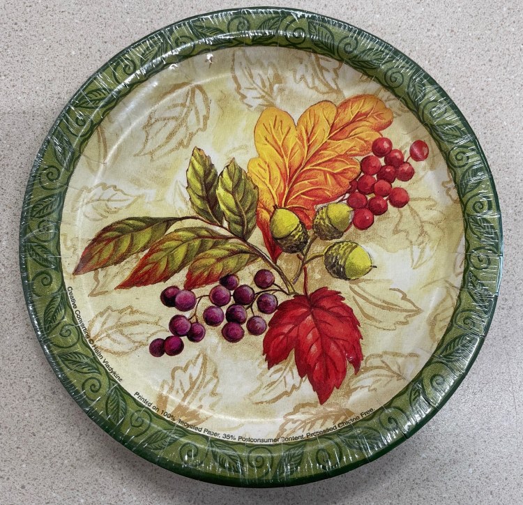 Natural Elements 7in. Paper Plates • 8 Count