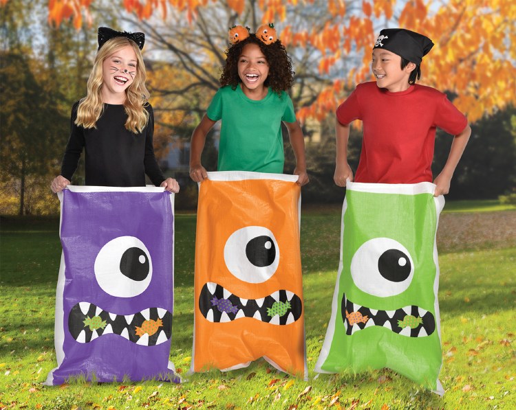 Boo Crew Potato Sacks Game