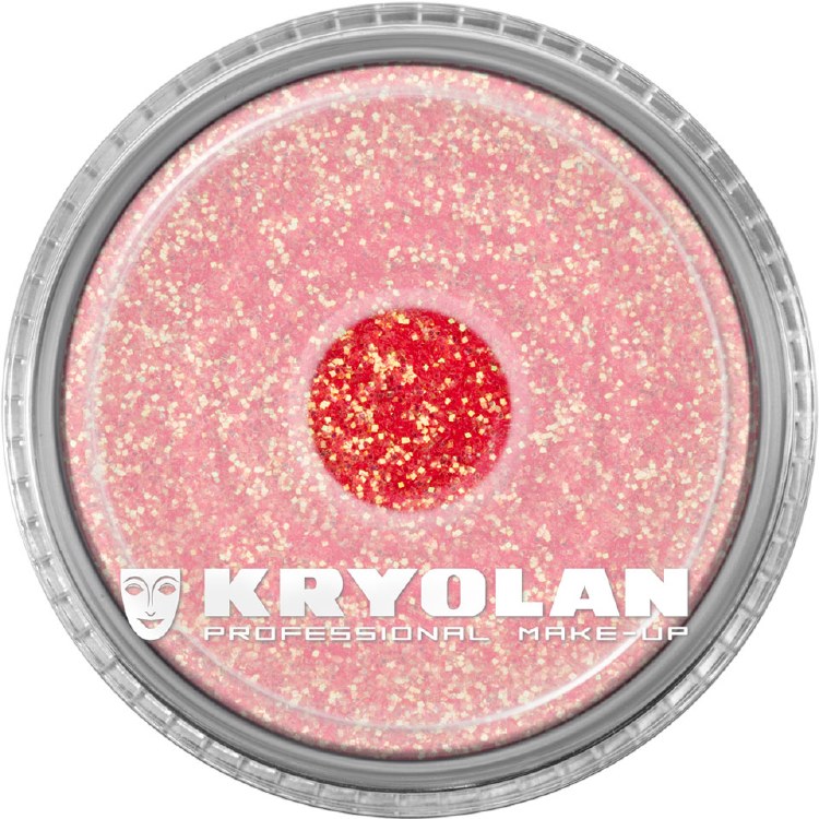 Kryolan Polyester Glitter Lites Pastel Pink