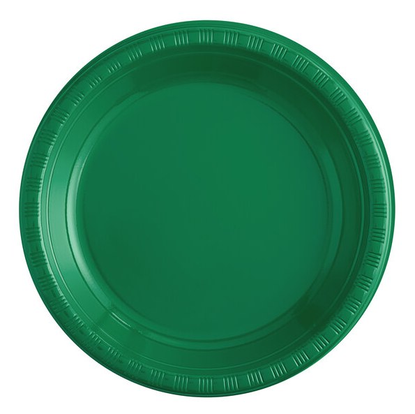 Emerald Green 7in Pl Plates