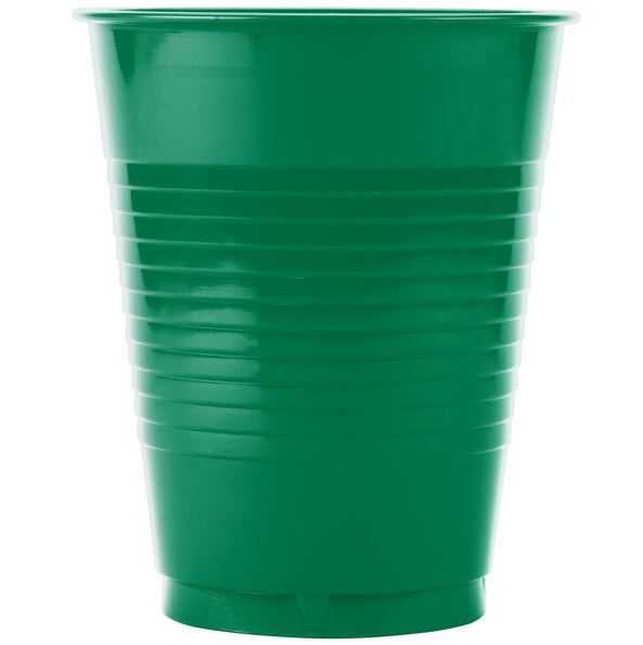 Emerald Green 16oz Pl Cups