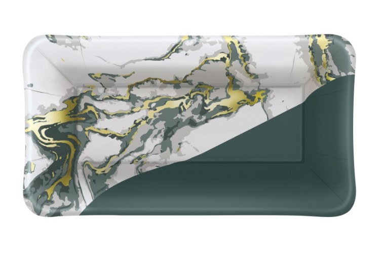 Modern Xmas Rectangular Plate