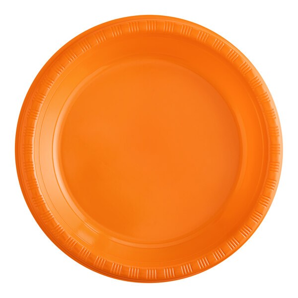 Sunkissed Orange 7" Pl Plates