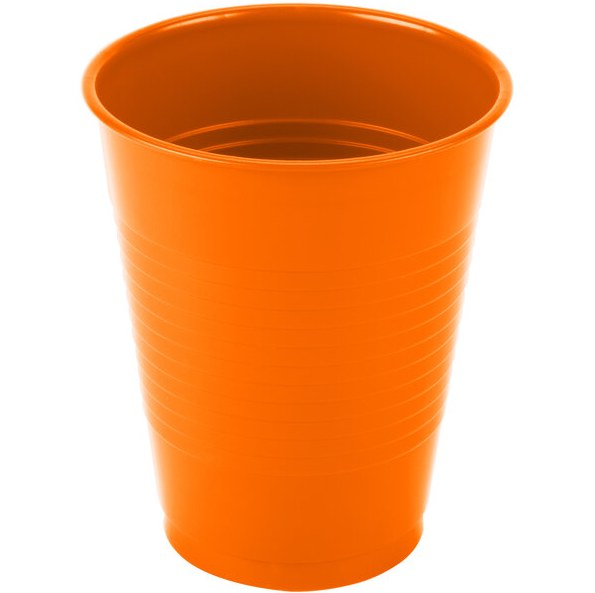 Sunkissed Orange 16oz Pl Cups