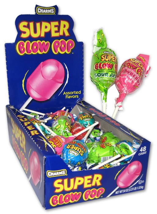 Candy Super Blow Pop 1pc