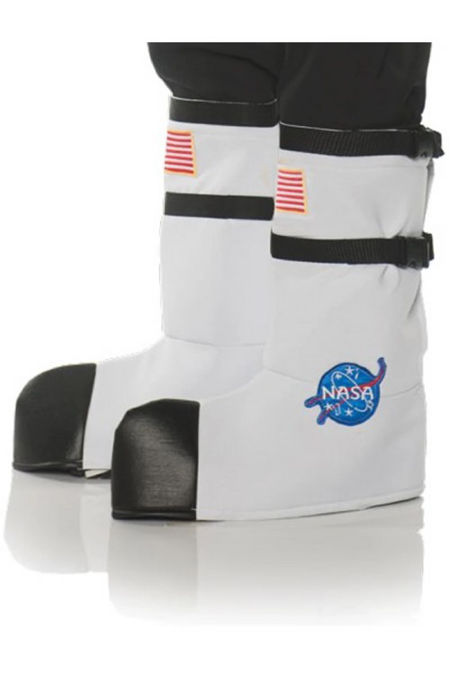 Astronaut Boot Covers White