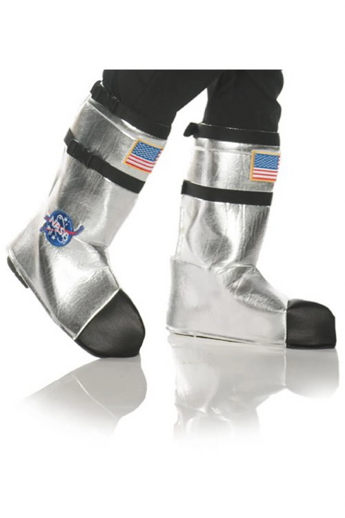 Astronaut Boot Covers Silver