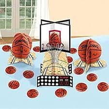 Basketball Table Decor Kit