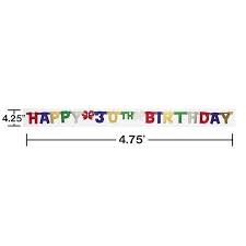 Banner Happy 30th BDay