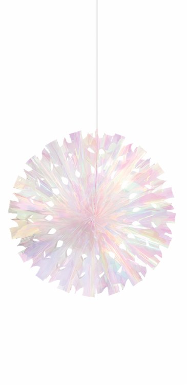 Snowflake Irr Honeycomb 3pk