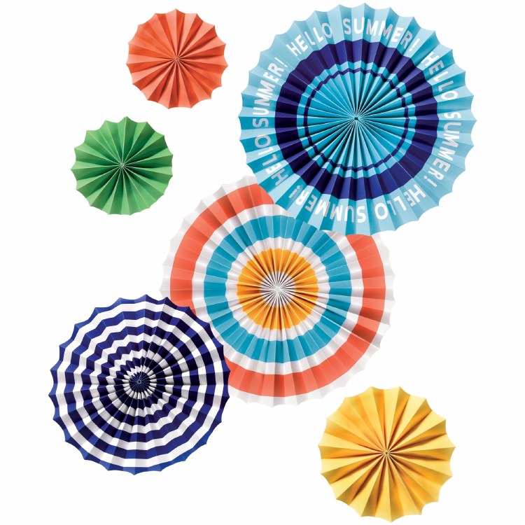 Summer Fan Wall Deco Kit