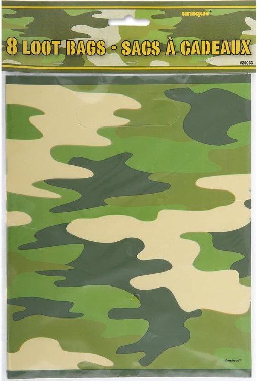 Camo Treatbags 8ct