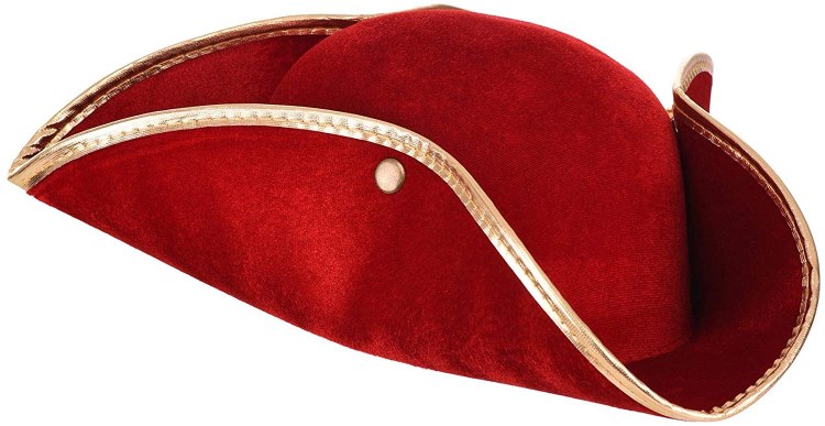 Rum Red Pirate Hat