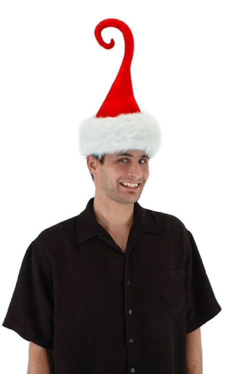 Hat Santa Curly Q