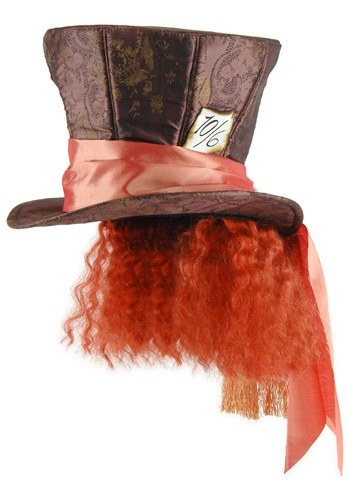 Hat Mad Hatter w/Hair