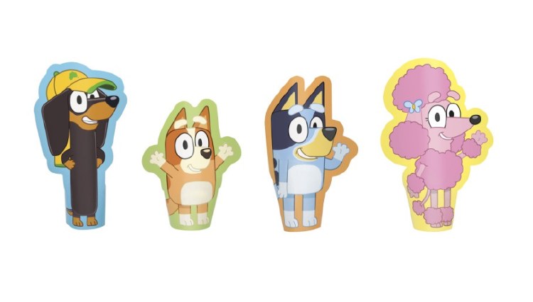 Bluey Finger Puppets 8ct