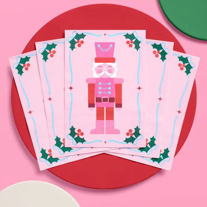 Nutcracker Guest Napkin 25ct