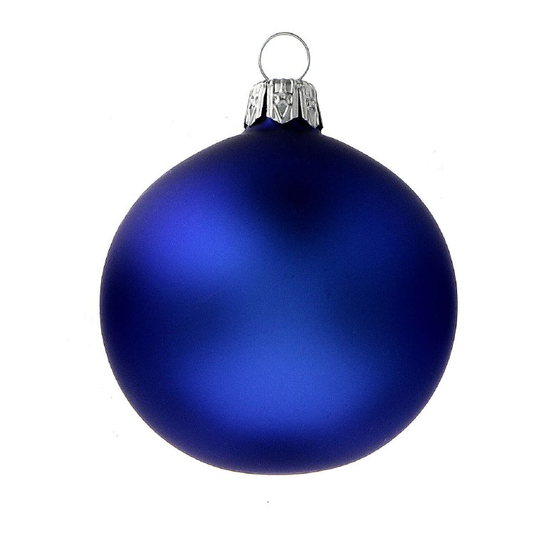 Ornament Blue Matte 10pc