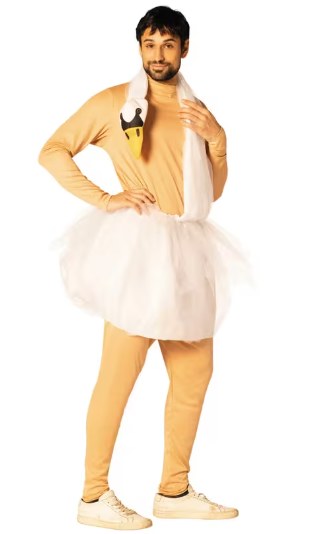 Swan Skirt w/Neck Piece S/M